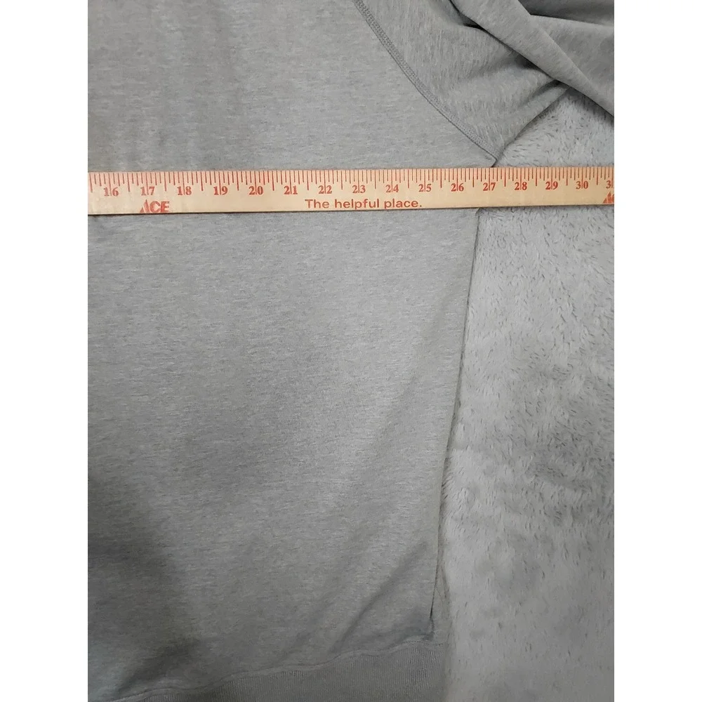 FootJoy Pullover Men XXL 2XL Quarter Zip Golf Activewear Gray Nylon Stretch EUC